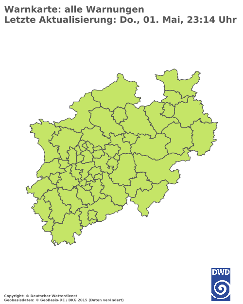 Aktuelle Wetterwarnungen für %region%